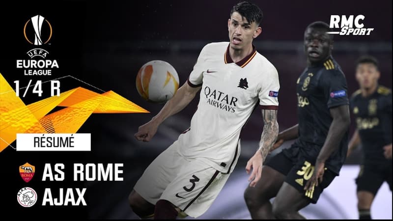 Résumé : AS Rome (Q) 1-1 Ajax - Ligue Europa quart de finale retour