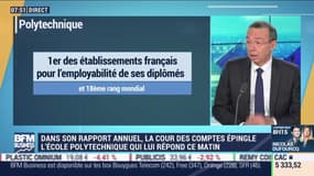 Eric Labaye (École polytechnique) : Dans son rapport annuel, la Cour des comptes épingle l'École polytechnique qui lui répond ce matin - 03/03