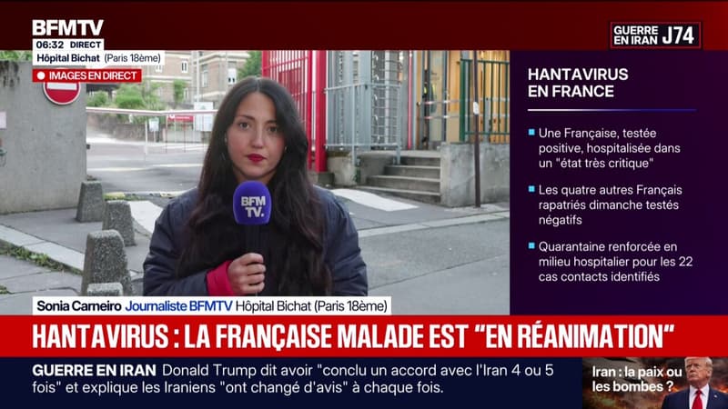Hantavirus: la Française contaminée est 