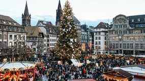 Le marché de Noël à Strasbourg, le 27 novembre 2024.