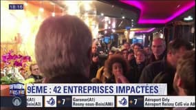 Explosion rue de Trévise: 42 entreprises impactées 
