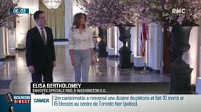 Dîner Trump-Macron à la Maison-Blanche: Melania Trump s'est occupé de toute l'organisation