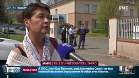 Marie, fille d'un résident de l'EHPAD près de Toulouse: "Je suis remontée contre ce gros système"