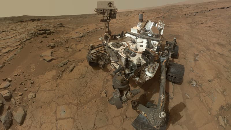 Le Rover Curiosity, sur la planète Mars depuis août 2012, a détecté des émanations de méthane d'une source inconnue.