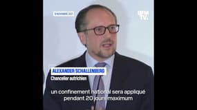 "Augmenter le taux de vaccination est le seul moyen de sortir des vagues du virus", selon le chancelier autrichien