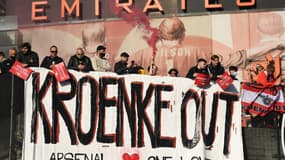 Manifestation des fans d'Arsenal
