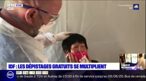 Covid-19: les dépistages gratuits se multiplient en Ile-de-France
