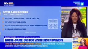 Notre-Dame de Paris: déjà 860.000 visiteurs un mois après la réouverture