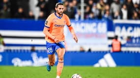 Adrien Rabiot lors de Strasbourg-OM, le 29 septembre 2024 en Ligue 1