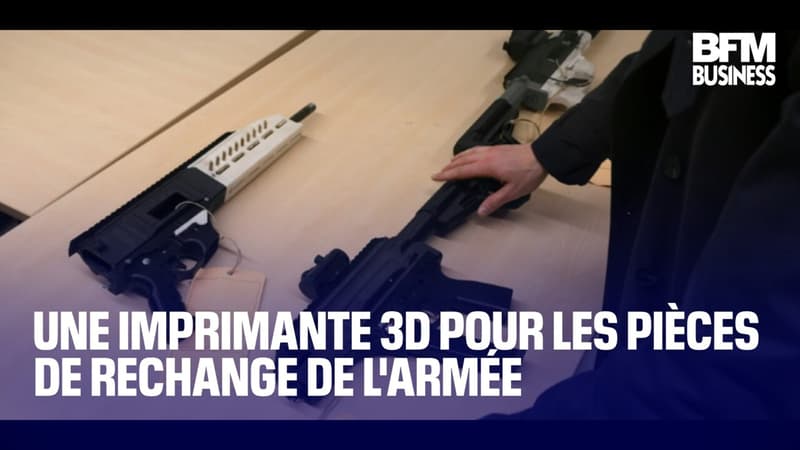 Une imprimante 3D pour les pièces de rechange de l'armée