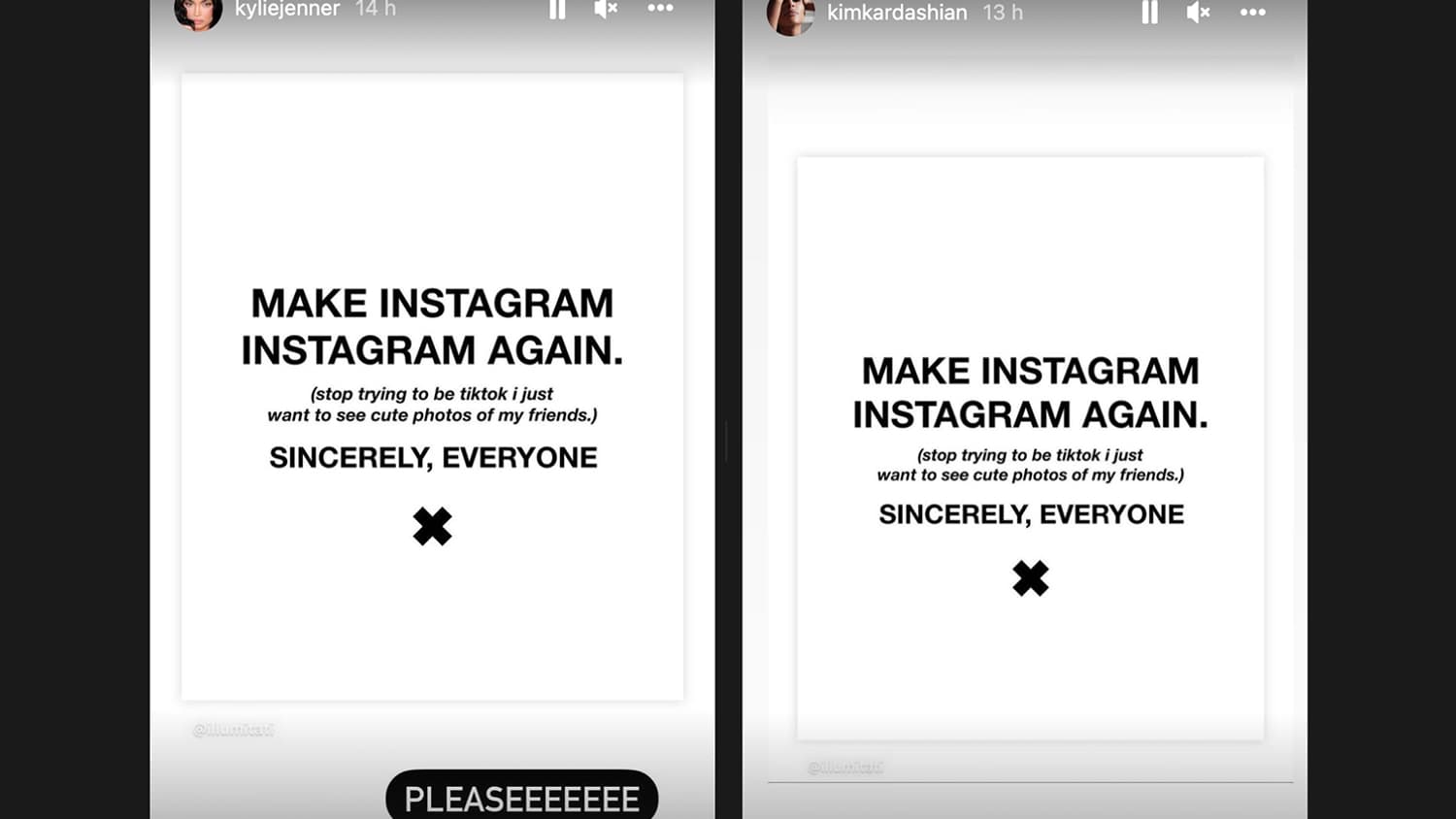 Les publications de Kylie Jenner et Kim Kardashian, le 26 juillet 2022