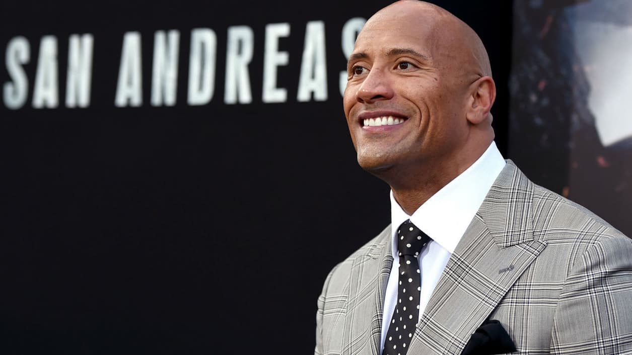 Dwayne Johnson lors de la première de "San Andreas" au TCL Chinese Theatre à Los Angeles en 2015