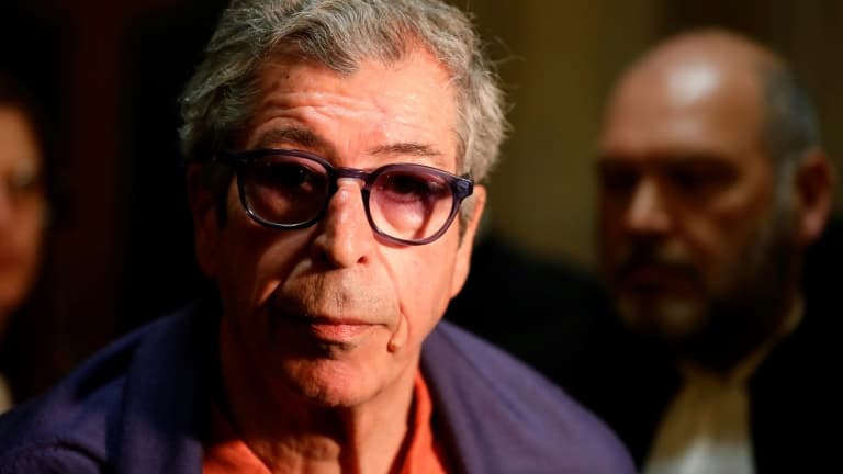 Patrick Balkany devant la cour d'appel de Paris, le 27 mai 2020