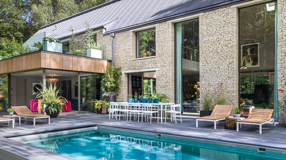 La maison décorée par Kate Moss