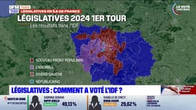 Paris, Seine-et-Marne, Yvelines, Seine-Saint-Denis: comment à voté l'Île-de-France au premier tour des législatives? 