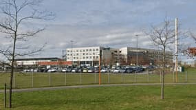 L'hôpital Jean-Eric Techer de Calais. 