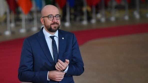 Le Premier Ministre belge Charles Michel le 14 décembre 2018 à Bruxelles.