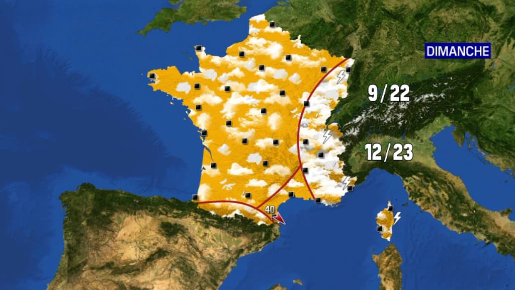 La météo du 8 mai 2022 La météo du 8 mai 2022