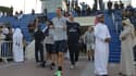 Zlatan Ibrahimovic lors du stage au Qatar en décembre 2012.
