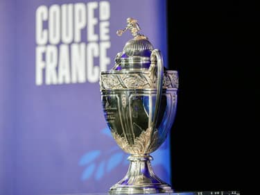 Le trophée de la Coupe de France