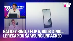 Galaxy Ring, Z Flip 6, Buds 3 Pro: le récap de toutes les annonces du Samsung Unpacked