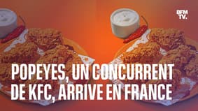 Popeyes, l'enseigne de fast-food concurrente de KFC, débarque en France