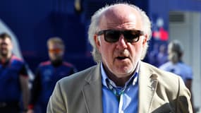 David Richards, président de Prodrive, à Silverstone le 8 juillet 2018
