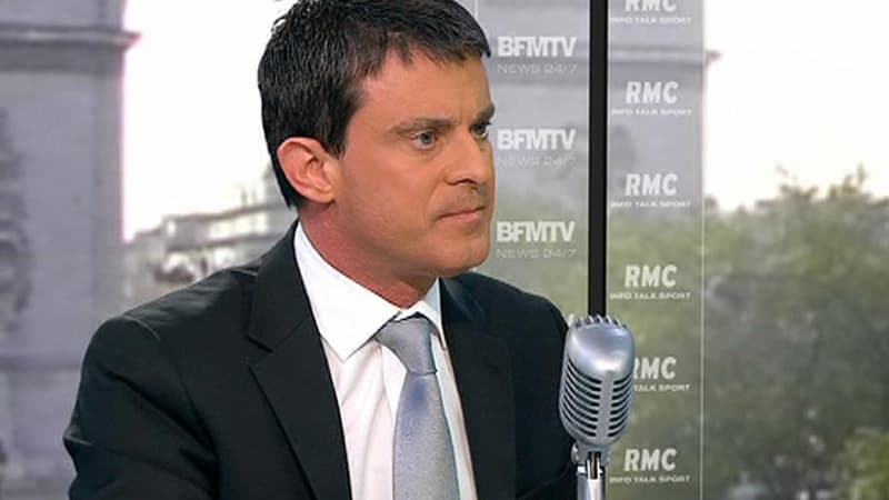 Le ministre de l'Intérieur, Manuel Valls.