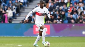 Nordi Mukiele avec le PSG le 3 décembre 2023