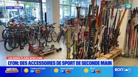 Lyon: des accessoires de sport de seconde main