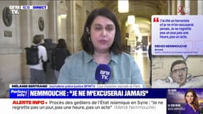 "Je ne m'en excuserai jamais": Mehdi Nemmouche, accusé d’avoir détenu quatre journalistes français pour Daesh en Syrie, s'exprime lors de son procès
