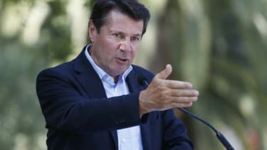 Le député-maire LR de Nice, Christian Estrosi, le 19 juin 2015 à Nice