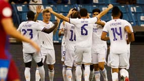 Le Real Madrid face au Barça, à Riyad (Arabie Saoudite) le 12 janvier 2022