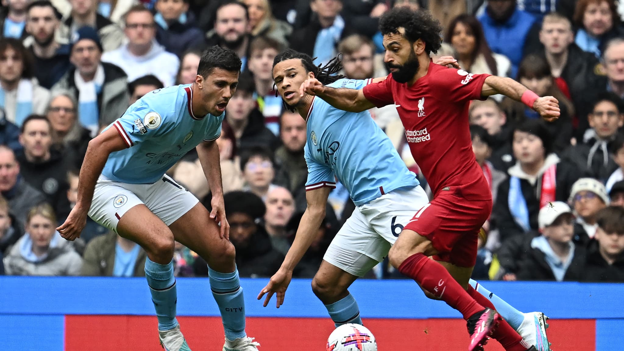 Diretta – Manchester City – Liverpool: la situazione attuale all’Etihad Stadium, i marcatori Salah e Alvarez