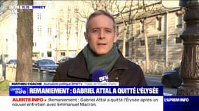 Gabriel Attal s'est entretenu avec Emmanuel Macron à l'Élysée, les premiers noms du nouveau gouvernement attendus ce jeudi après-midi 