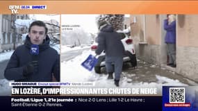 Lozère: jusqu'à 7.000 personnes ont été privées d'électricité après d'importantes chutes de neige 