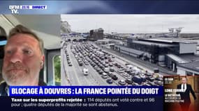 Embouteillage au port britannique de Douvres: "En 2 heures, on a fait 250 mètres", raconte ce touriste français