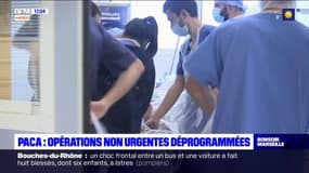 PACA : les opérations non urgentes déprogrammées