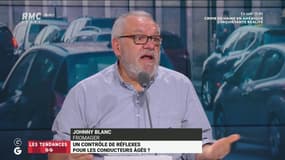 "Ca ne me choquerait pas quand j’aurais 80 ans qu’on me dise, est-ce que tu es toujours apte à conduire?”, affirme Johnny Blanc