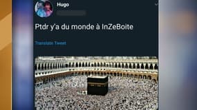 Hugo, un adolescent de 15 ans, a subi des menaces de mort pour une blague sur Twitter. 