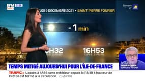 Météo Paris-Ile de France du 9 décembre : Des éclaircies et des températures fraîches