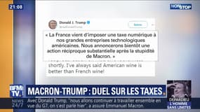 Emmanuel Macron-Donald Trump: la guerre des taxes