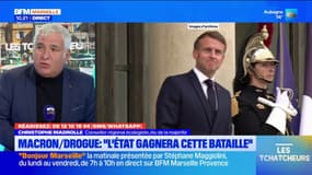 Macron / drogue : " l'État gagnera cette bataille. "  Les Tchatcheurs