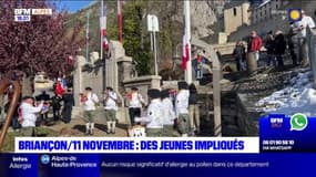 Briançon: de nombreux jeunes impliqués dans la cérémonie du 11-Novembre