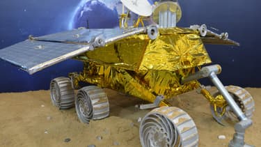 Le robot restera trois mois sur la Lune.