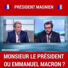Faut-il dire monsieur le Président ou Emmanuel Macron? Jean-Jacques Bourdin donne son explication