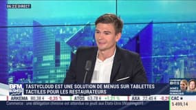 TastyCloud est une solution de menus sur tablettes tactiles pour les restaurateurs, Geoffrey Cuberos – 10/10