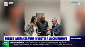 Seine-Saint-Denis: l'acteur américain Forest Whitaker veut investir à la Courneuve