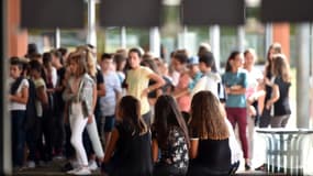 Des enfants à l'école (photo d'illustration)