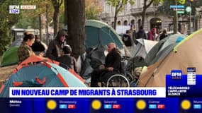 Strasbourg: un nouveau campement de migrants